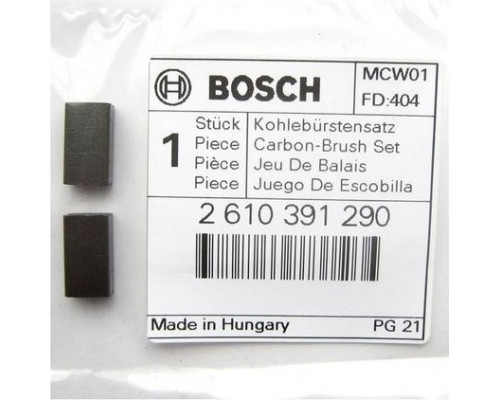 Комплект угольных щеток BOSCH (2 610 391 290) 2610391290