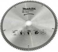 Пильный диск по алюминию MAKITA 260x30x1.8x100T D-03975