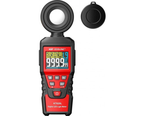 Измеритель освещенности КВТ КТ 620L ecoline люксметр 79146