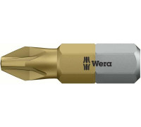 Бита для заворачивания WERA 855/1 TiN PZ1, 25 мм WE-480221 WE-480221