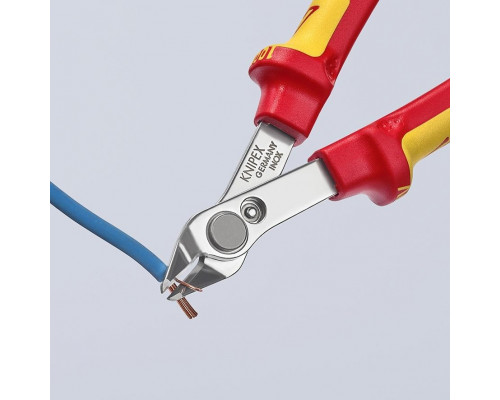 Бокорезы диэлектрические для электроники KNIPEX 7806125 125 мм KN-7806125
