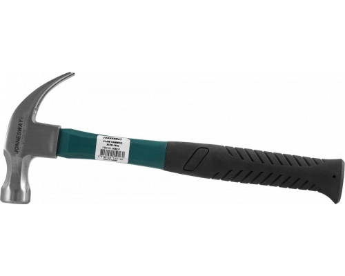 Молоток JONNESWAY M05016 столярный с фиберглассовой ручкой, 450 гр. 048829