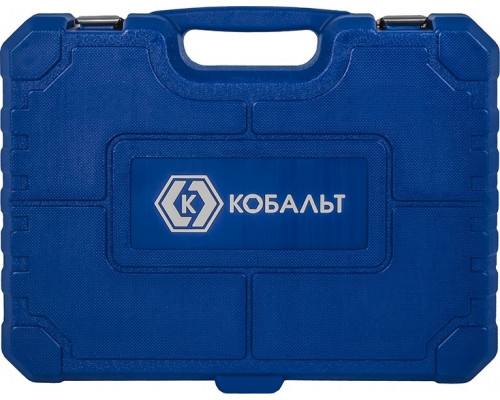 Набор инструментов Кобальт 919-630 универсальный 1/4" и 1/2", 82 предмета, в кейсе