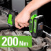 Гайковерт аккумуляторный GREENWORKS G24IW200 ударный, 24V, АКБ 2Ач и ЗУ 3803607CUA