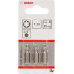 Бита для заворачивания BOSCH Extra Hard 25 мм T20 3шт 2607001611
