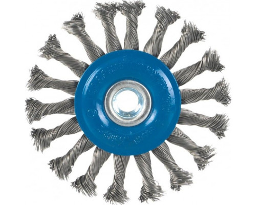Щетка для УШМ BOSCH КОЛЬЦЕВАЯ M14 0.5x115ММ ВИТАЯ СТАЛЬ 2609256512
