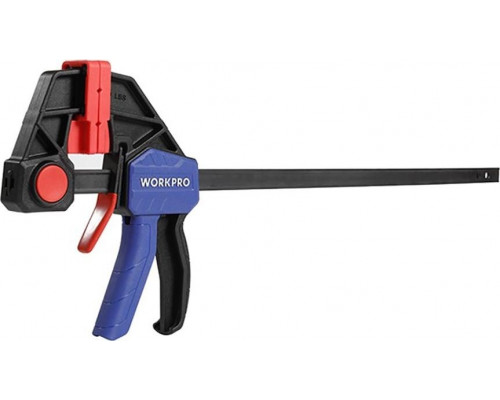 Струбцина быстрозажимная WORKPRO WP232040 поворотная 79х300 мм