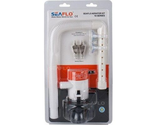 Помпа циркуляционная SEAFLO 22 л/мин, патрубок 19 мм, 12V, с аэраторной головкой SFBP1-G350-10