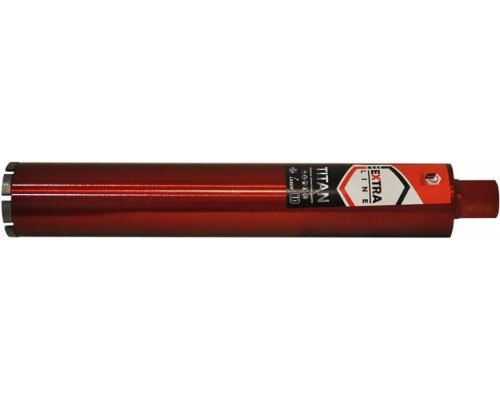 Алмазная коронка для мокрого сверления DIAM САМС 82x450х8x1,1/4UNC Extra Line Titan (железобетон) 313013