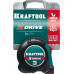 Рулетка KRAFTOOL X-Drive 3 м х 19 мм с ударостойким обрезиненным корпусом