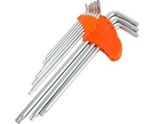 Набор ключей TORX PATRIOT SKT-9EL экстра длинные T10-T50, CRV, 9 предметов