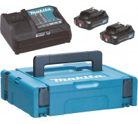 Набор АКБ и ЗУ MAKITA PSK 12.0В 2,0 Ач Li-ion (2шт.) BL1021/DC10SB (1шт.) MKP1SA122 197658-5