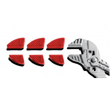 Защитные губки KRAFTOOL 22069-S3 Vise-Wrench сменные, 300 мм, 3 пары