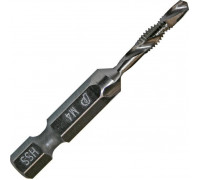 Сверло метчик ПРАКТИКА 4х0.7х52 мм HEX 1/4' (774-979) 774-979