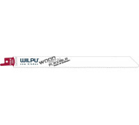 Полотна для сабельных пил WILPU 1014 C/225 древесины с остатками металла, стали 5 шт/уп 1352200005