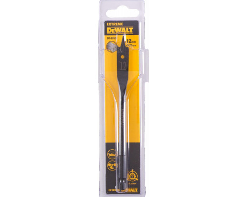 Сверло по дереву DeWALT 12 x 132/152 мм Extreme Impact перьевое DT4763-QZ DT4763-QZ