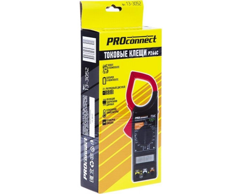 Клещи токоизмерительные Proconnect P266C токовые 13-3052
