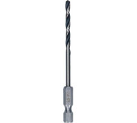 Сверло по металлу BOSCH 3,5 х 24/60 мм, HSS PointTeQ с шестигранным хвостовиком (10шт.) 2608577542
