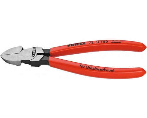 Бокорезы диагональные для пластмассы KNIPEX 7251160 160 мм KN-7251160