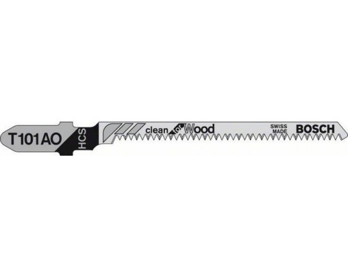 Пилки по дереву BOSCH T101AО (5шт.) 2608630031