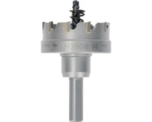 Коронка биметаллическая BOSCH Precision for Sheet Metal твердосплав 46 мм с напайками 2608594149