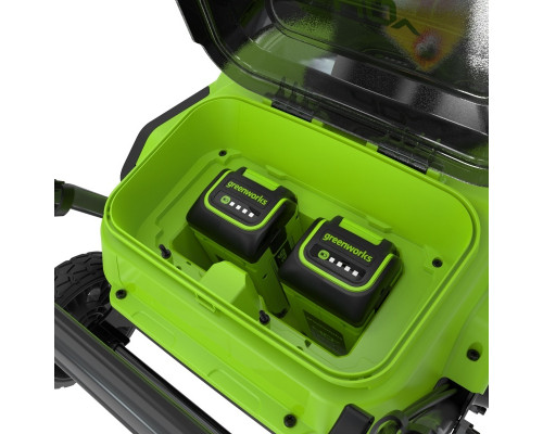 Снегоуборщик аккумуляторный бесщеточный GREENWORKS 2603407UB GD40STX2, 40V, АКБ 4 Ач и ЗУ