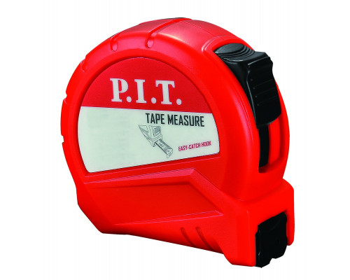 Рулетка P.I.T. HTPM01-75MA с фиксатором 7.5 м x 25 мм