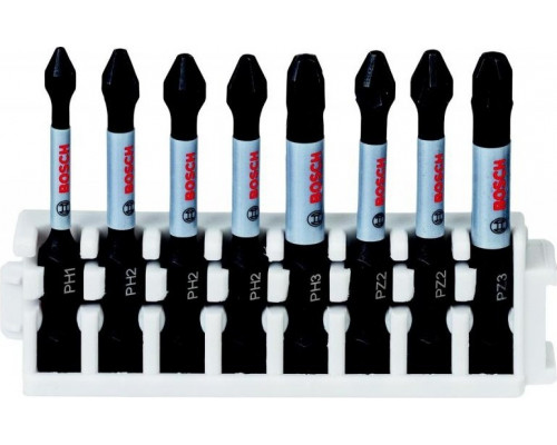 Кассета бит BOSCH Pick and Click IMPACT 50 мм 8 предметов PH2-PH3, PZ2-PZ3 2608522328
