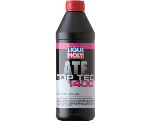 Масло трансмиссионное LIQUI MOLY Top Tec ATF 1400 CVT для вариаторов 1 л 8041/3662 8041