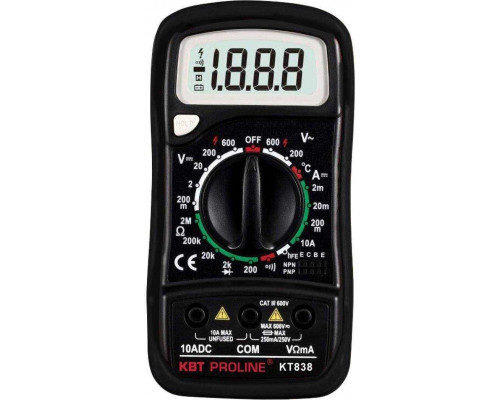 Мультиметр цифровой КВТ KT838 ProLine 79128