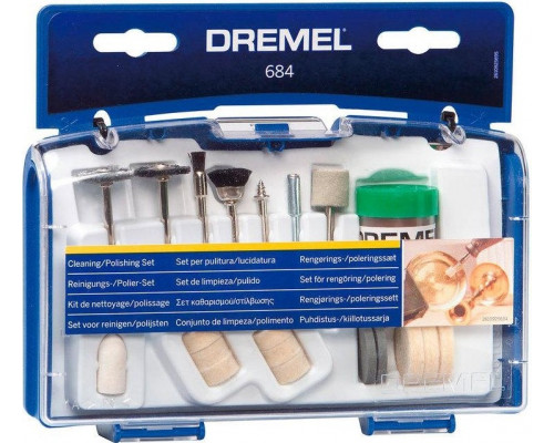 Набор для чистки и полировки DREMEL 684 (20 предметов) 26150684JA