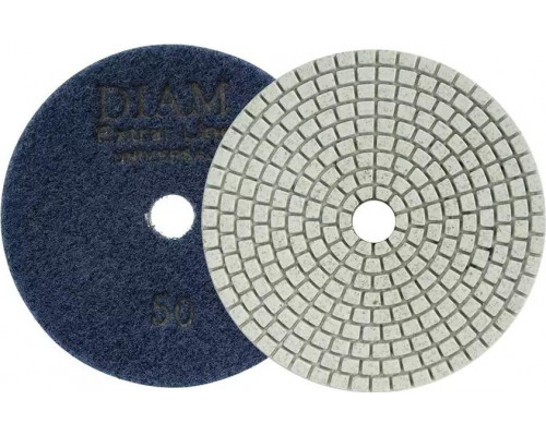 Алмазная тарелка на липучке DIAM АГШК 100*2,5 №50 Extra Line Universal (сухая/мокрая) 000672