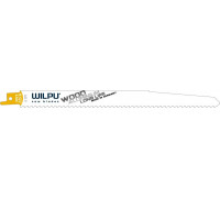 Полотна для сабельных пил WILPU 3021/225 bi bi-metall по дереву, быстрый прямой рез 5шт/уп 1227200005