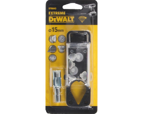 Сверло по стеклу и керамике DeWALT 15 x 25/50 мм Extreme Diamant