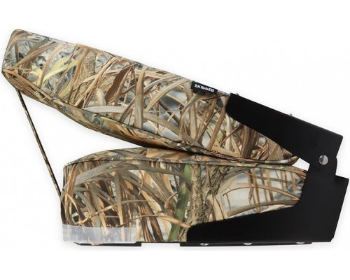 Кресло складное с мягкими накладками SKIPPER камуфляж осень (пластик) SK75107CAMO