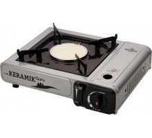 Газовая плита TOURIST KERAMIK GURU TS-200 керамическая конфорка, без переходника (Корея) TS-200