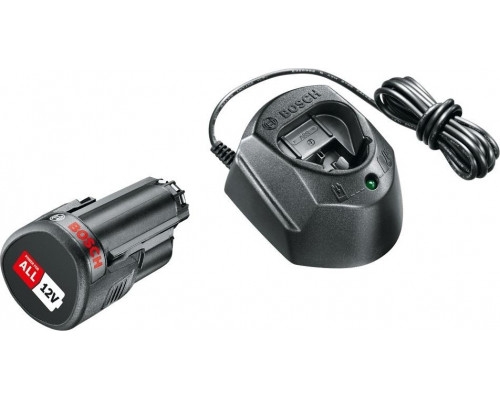 Набор аккумулятор и зарядное устройство BOSCH PBA 12V 1.5Ah Li-Ion + GAL 1210 CV POWER FOR ALL 1600A01L3D