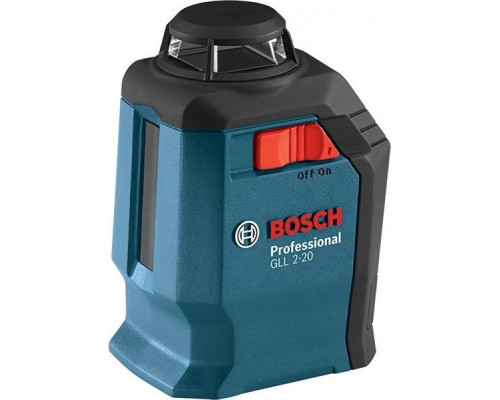 Нивелир BOSCH GLL 2-20 0601063J00 в кейсе с держателем и отражателем