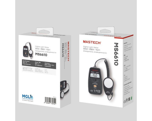 Измеритель освещенности MASTECH MS6610 13-1215
