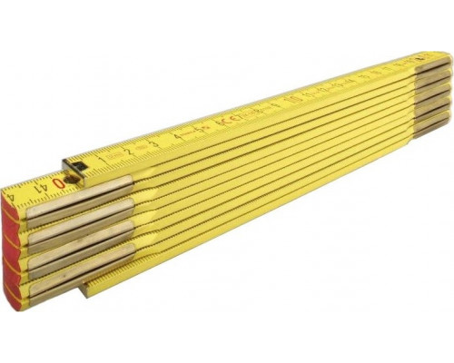 Метр складной деревянный STABILA тип 407P, 2,0 м х 16 мм (14556)