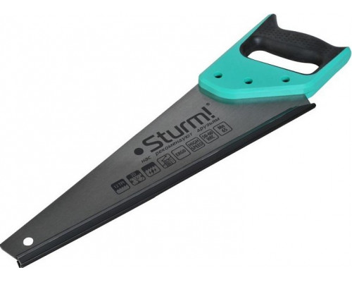 Ножовка по дереву Sturm 1060-57-500 500мм, 12tpi, 3d зуб