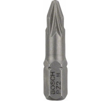 Бита для заворачивания BOSCH Extra Hard 25 мм PZ2 10шт 2607001559