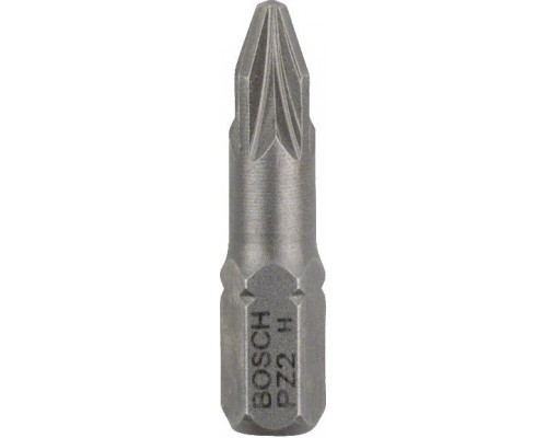Бита для заворачивания BOSCH Extra Hard 25 мм PZ2 10шт 2607001559