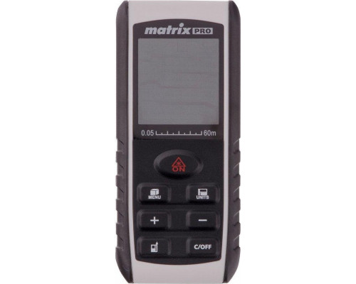 Лазерный дальномер MATRIX LD-60 60 м с электронным угломером 38016