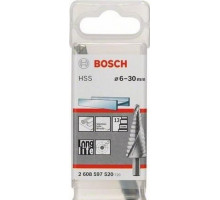Сверло по металлу BOSCH ступенчатое 6-30 мм HSS 2608597520