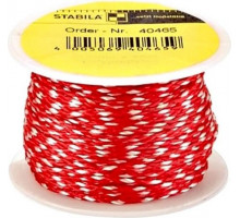 Шнур каменщика STABILA красно-белый полипропилен 2,0 мм х 100м 40468