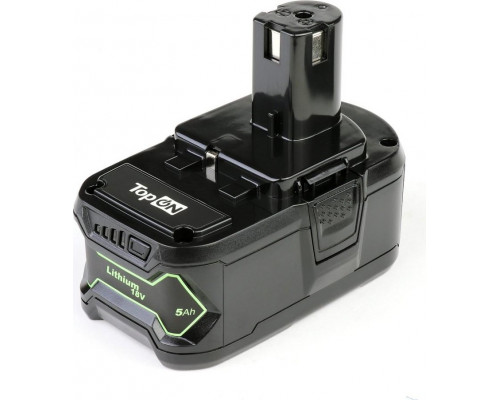 Аккумулятор TopON для Ryobi 18В, 5.0Ah (Li-Ion) TOP-PTGD-RY-18-5.0-Li