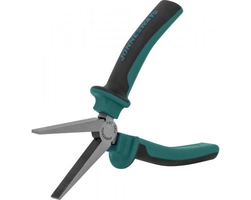 Плоскогубцы JONNESWAY P1416 с двухкомпонентными рукоятками, 160 мм 049405