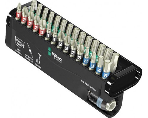 Набор насадок WERA Bit-Check, Stainless WE-071109 WE-071109