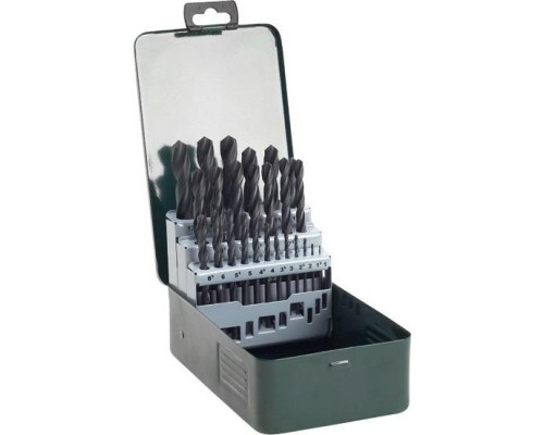 Набор сверл по металлу BOSCH HSS-R D1-13 25 шт MetalBox упаковка 2607019446